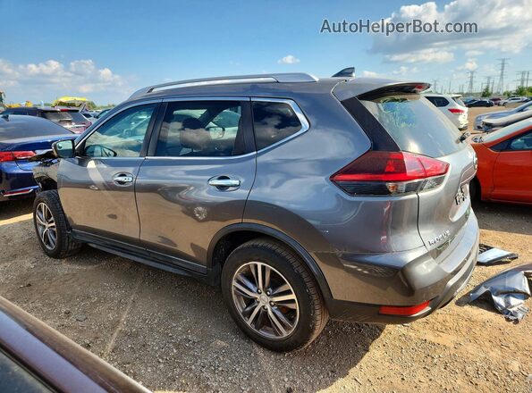 KNMAT2MV8JP583939 2018 NISSAN ROGUE Gray უკანა მარცხენა
