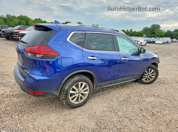 KNMAT2MV8KP532717 2019 NISSAN ROGUE Blue უკანა მარჯვენა