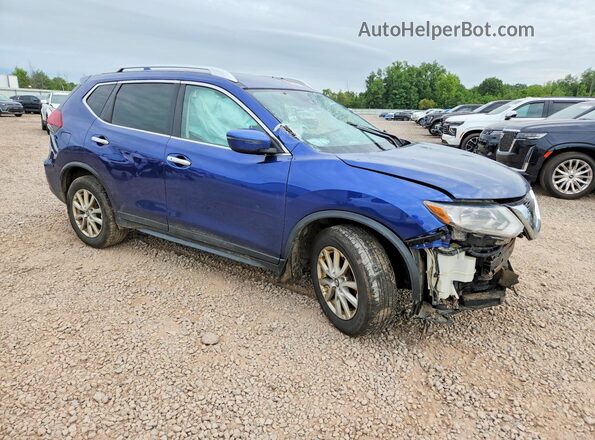KNMAT2MV8KP532717 2019 NISSAN ROGUE Blue წინა მარჯვენა