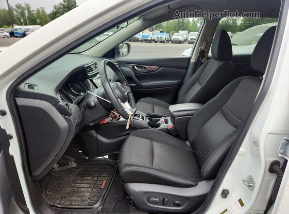 KNMAT2MV8KP536329 2019 NISSAN ROGUE White Вид салону спереду