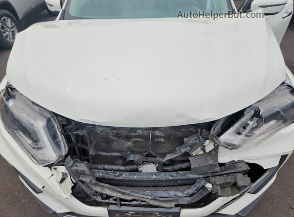 KNMAT2MV8KP536329 2019 NISSAN ROGUE White Вид задньої частини салону