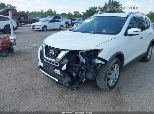 KNMAT2MV8KP543247 2019 NISSAN ROGUE White Widok z przodu