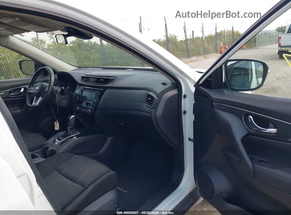 KNMAT2MV8KP543247 2019 NISSAN ROGUE White Widok wnętrza z przodu