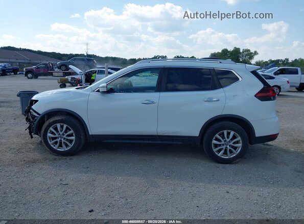 KNMAT2MV8KP543247 2019 NISSAN ROGUE White Widok wnętrza 360 stopni