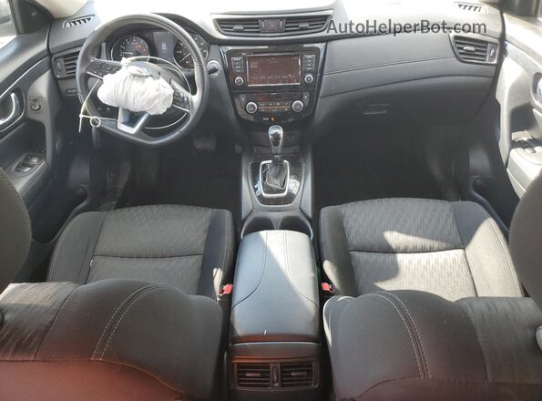KNMAT2MV8KP548559 2019 NISSAN ROGUE Silver Widok deski rozdzielczej