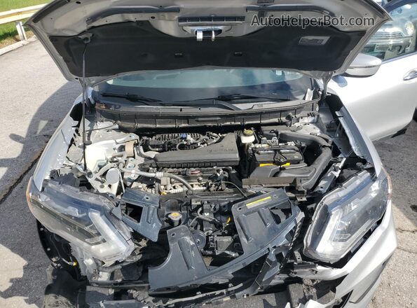 KNMAT2MV8KP548559 2019 NISSAN ROGUE Silver Widok komory silnika