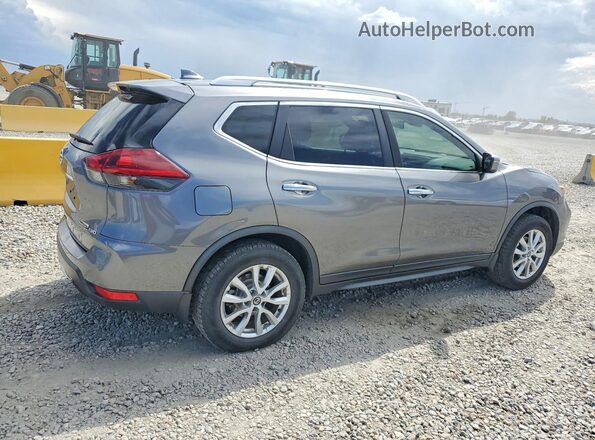 KNMAT2MV8KP553759 2019 NISSAN ROGUE Серый Задняя правая четверть