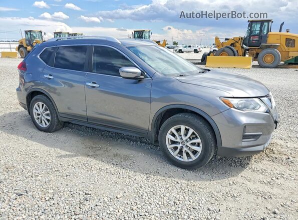 KNMAT2MV8KP553759 2019 NISSAN ROGUE Серый Передняя правая четверть