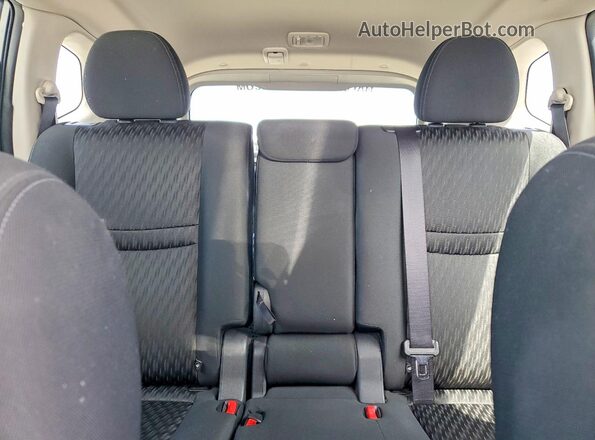 KNMAT2MV8KP553759 2019 NISSAN ROGUE Серый Вид задних сидений