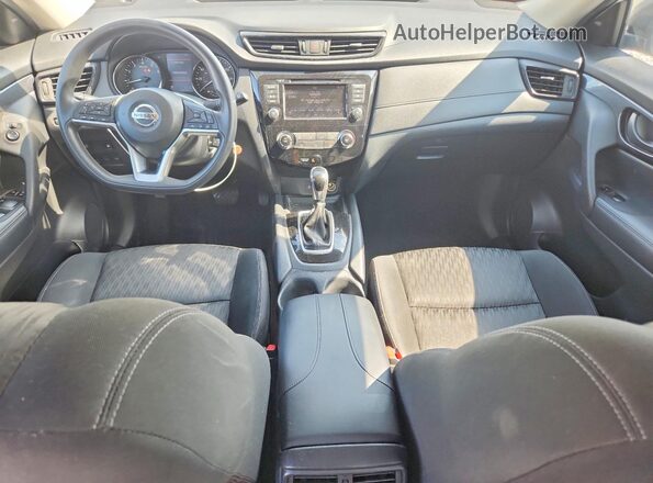 KNMAT2MV8KP560680 2019 NISSAN ROGUE White Առջևի վահանակի տեսք