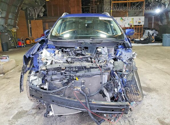 KNMAT2MV8LP519872 2020 NISSAN ROGUE Blue Widok z przodu