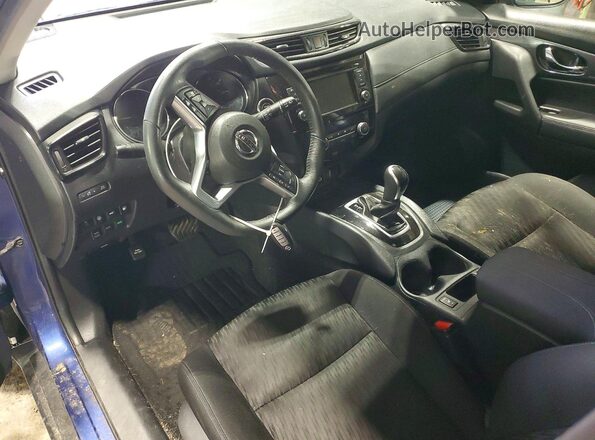 KNMAT2MV8LP519872 2020 NISSAN ROGUE Blue Widok deski rozdzielczej