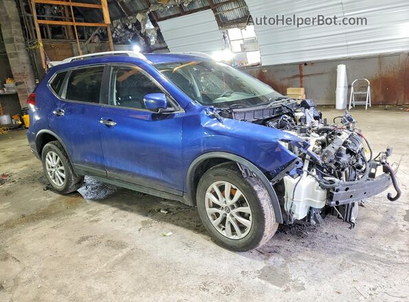 KNMAT2MV8LP519872 2020 NISSAN ROGUE Blue Przód prawy