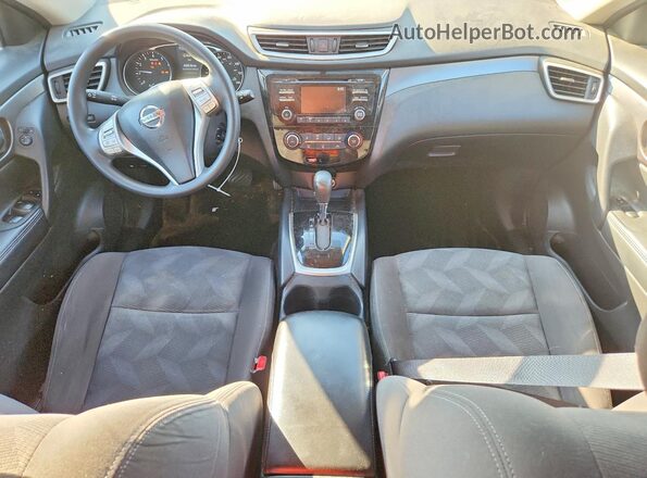 KNMAT2MV9GP635023 2016 NISSAN ROGUE Green Vista del salpicadero