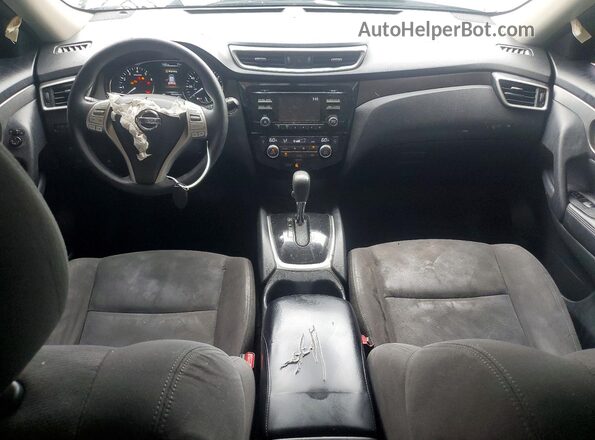 KNMAT2MV9GP667003 2016 NISSAN ROGUE Черный Вид панели приборов