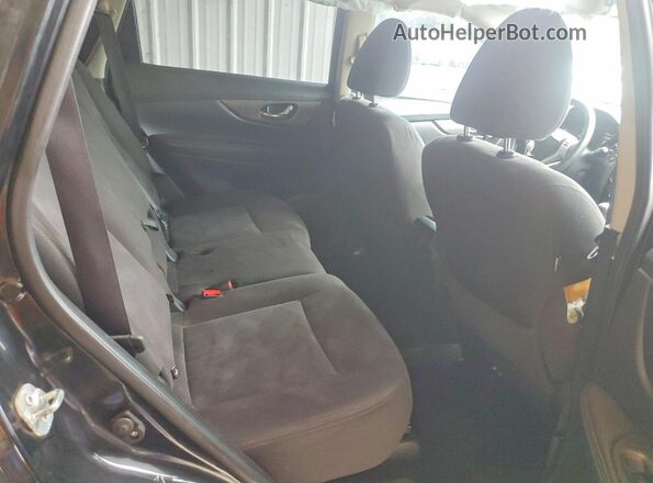 KNMAT2MV9GP667003 2016 NISSAN ROGUE Черный Вид задних сидений