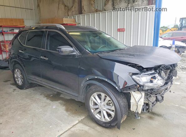 KNMAT2MV9GP667003 2016 NISSAN ROGUE Черный Передняя правая четверть