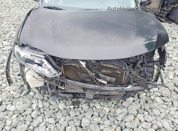 KNMAT2MV9GP667003 2016 NISSAN ROGUE Черный Вид задней части салона