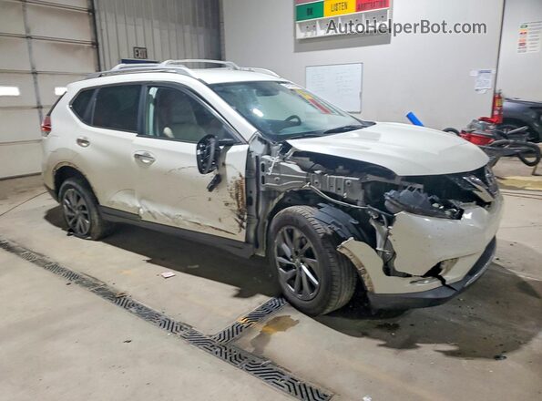 KNMAT2MV9GP712134 2016 NISSAN ROGUE White Front right