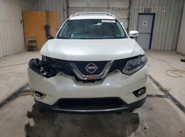 KNMAT2MV9GP712134 2016 NISSAN ROGUE White Front view