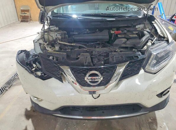 KNMAT2MV9GP712134 2016 NISSAN ROGUE White Engine compartment view