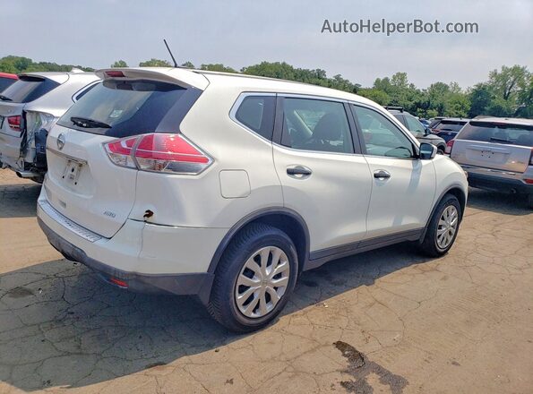 KNMAT2MV9GP724042 2016 NISSAN ROGUE White Tył prawy