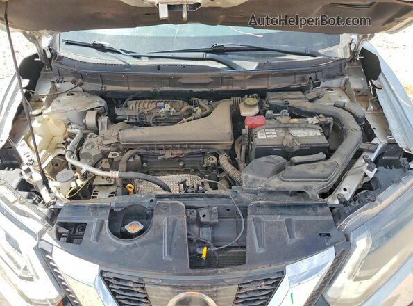 KNMAT2MV9HP540799 2017 NISSAN ROGUE Серебряный Вид подкапотного пространства