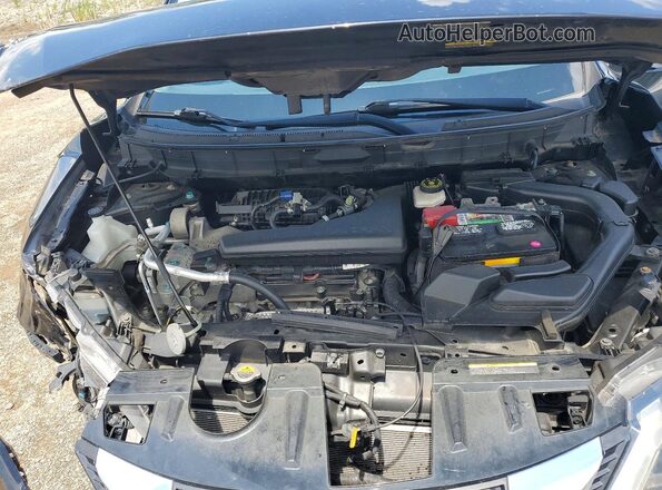 KNMAT2MV9HP567663 2017 NISSAN ROGUE Черный Вид подкапотного пространства