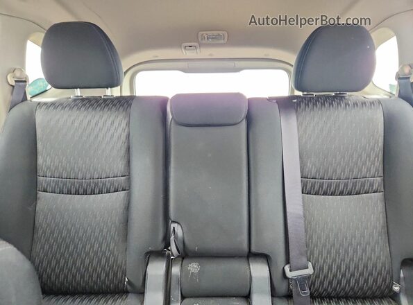 KNMAT2MV9HP588576 2017 NISSAN ROGUE Black Rear seats view