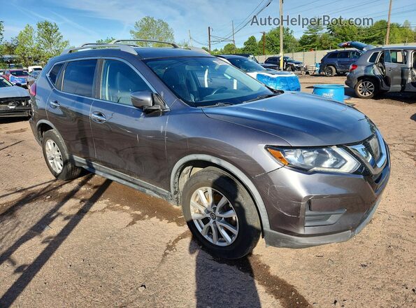 KNMAT2MV9HP592594 2017 NISSAN ROGUE Silver Передня права чверть