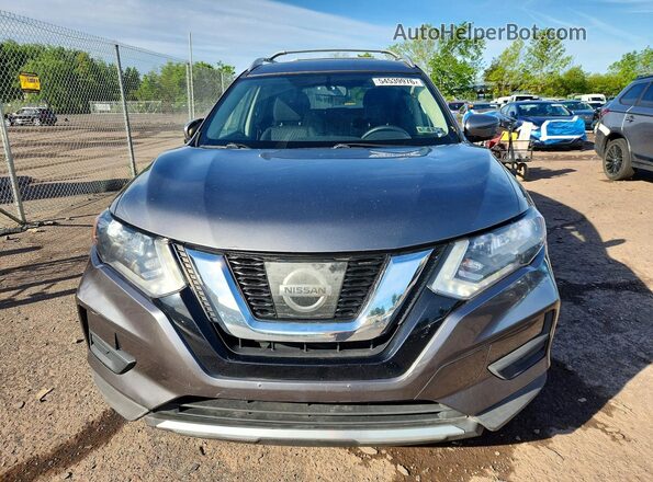 KNMAT2MV9HP592594 2017 NISSAN ROGUE Silver Вид спереду