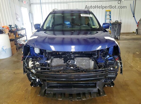 KNMAT2MV9JP567071 2018 NISSAN ROGUE Синий Вид спереди