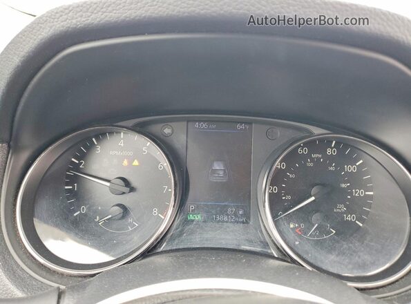 KNMAT2MV9KP520561 2019 NISSAN ROGUE Белый Вид щитка приборов