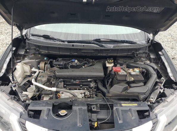 KNMAT2MV9KP551289 2019 NISSAN ROGUE Gray Շարժիչի բաժամունքի տեսք