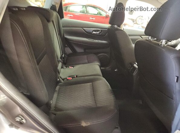 KNMAT2MV9LP532601 2020 NISSAN ROGUE Gray Widok wnętrza z tyłu