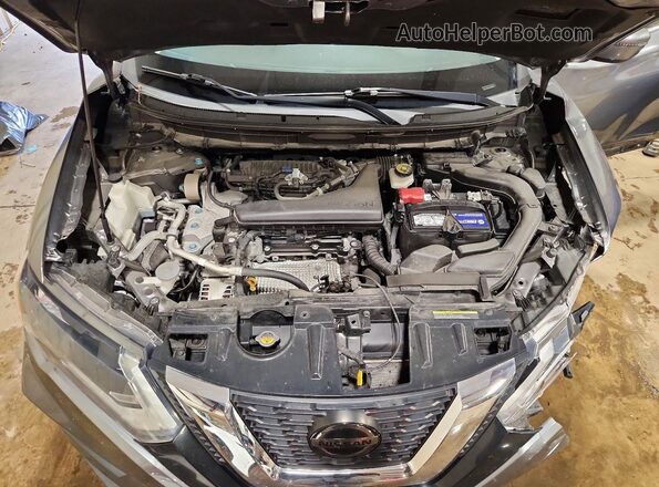KNMAT2MV9LP532601 2020 NISSAN ROGUE Gray Widok komory silnika