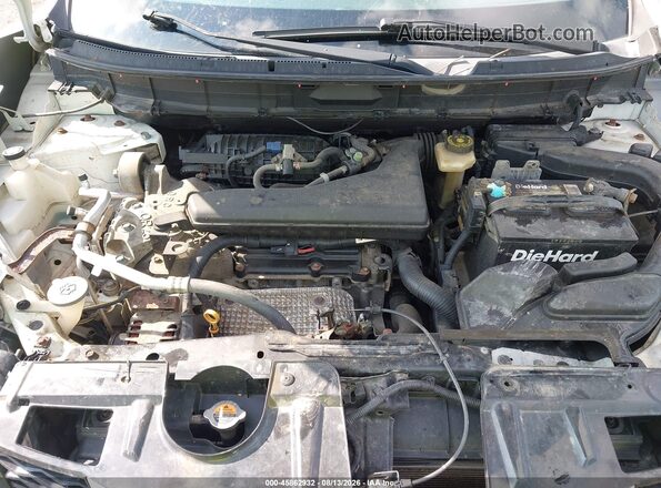 KNMAT2MVXGP603813 2016 NISSAN ROGUE White უკანა ხედი