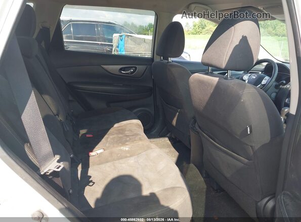 KNMAT2MVXGP603813 2016 NISSAN ROGUE White VIN კოდის სტიკერის ხედი