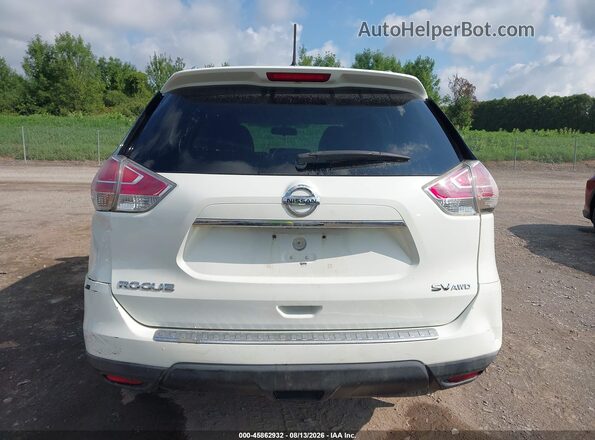 KNMAT2MVXGP603813 2016 NISSAN ROGUE White 