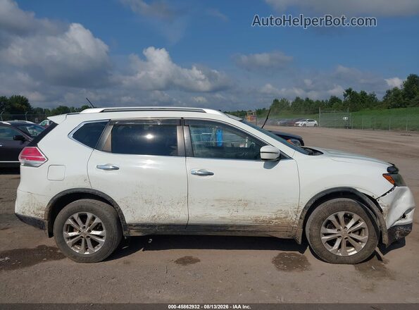 KNMAT2MVXGP603813 2016 NISSAN ROGUE White უკანა სალონის ხედი