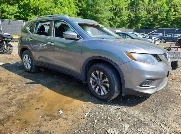 KNMAT2MVXGP615802 2016 NISSAN ROGUE Gray წინა მარჯვენა