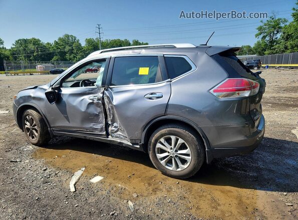 KNMAT2MVXGP615802 2016 NISSAN ROGUE Gray უკანა მარცხენა