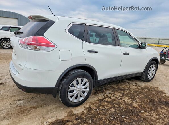KNMAT2MVXGP626105 2016 NISSAN ROGUE White უკანა მარჯვენა