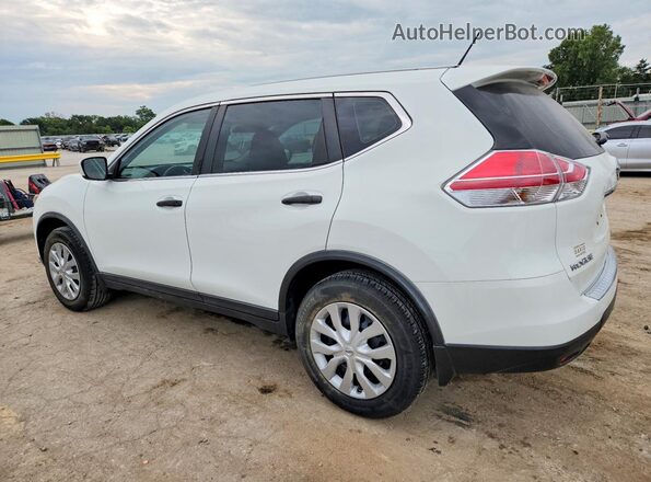 KNMAT2MVXGP626105 2016 NISSAN ROGUE White უკანა მარცხენა