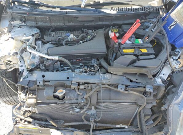 KNMAT2MVXGP626797 2016 NISSAN ROGUE Silver Widok komory silnika