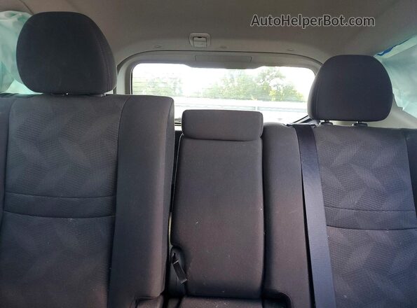 KNMAT2MVXGP626797 2016 NISSAN ROGUE Silver Widok tylnych siedzeń