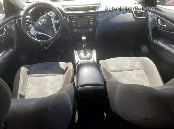 KNMAT2MVXGP645303 2016 NISSAN ROGUE Red წინა პანელის ხედი