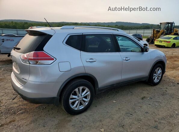 KNMAT2MVXGP649951 2016 NISSAN ROGUE Серебряный Задняя правая четверть