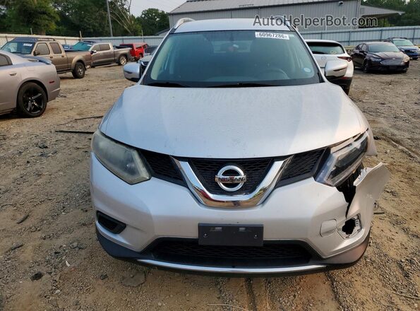 KNMAT2MVXGP649951 2016 NISSAN ROGUE Серебряный Вид спереди