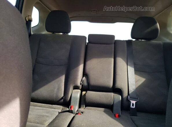 KNMAT2MVXGP654969 2016 NISSAN ROGUE Blue Widok tylnych siedzeń
